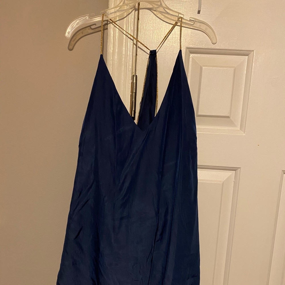 Navy tank top